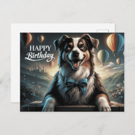 Cartão Postal Carte Postale Happy Birthday 2026 -10