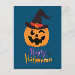 Cartão Postal Carte Postale Happy Halloween !!!