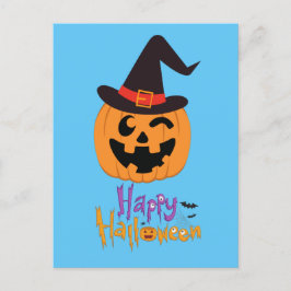 Cartão Postal Carte Postale Happy Halloween !!!