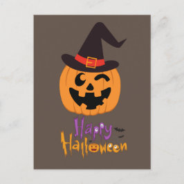 Cartão Postal Carte Postale Happy Halloween !!!