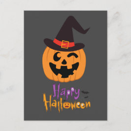 Cartão Postal Carte Postale Happy Halloween !!!