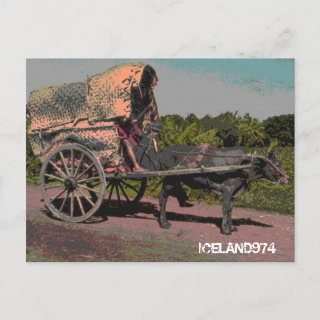 CARTÃO POSTAL CARTE POSTALE-ILE DE LA REUNION-ISLÂNDIA (Frente)