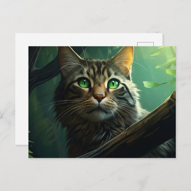 Cartão Postal Carte postale In the Heart of the Jungle (Frente/Verso)