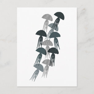 Cartão Postal Carte postale JELLYFISH