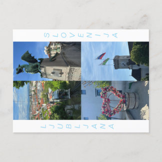 Cartão Postal Carte postale Ljubljana