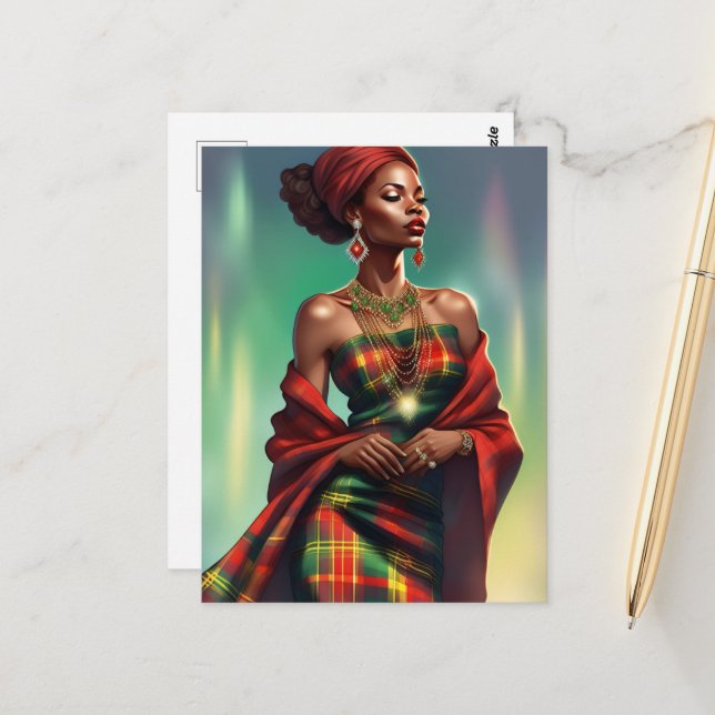 CARTÃO POSTAL CARTE POSTALE MADRAS  (Frente/Verso In Situ)