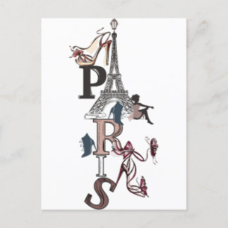CARTÃO POSTAL CARTE POSTALE PARIS