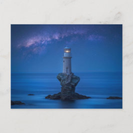Cartão Postal Carte Postale Phare Tourlitis - Ile d’Andros - Grè
