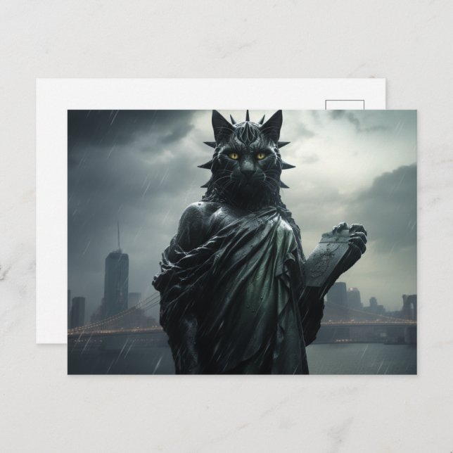 Cartão Postal Carte postale Radiant Felinity (Frente/Verso)