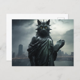 Cartão Postal Carte postale Radiant Felinity