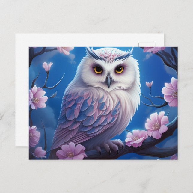 Cartão Postal Carte postale Shadow of the Owl (Frente/Verso)