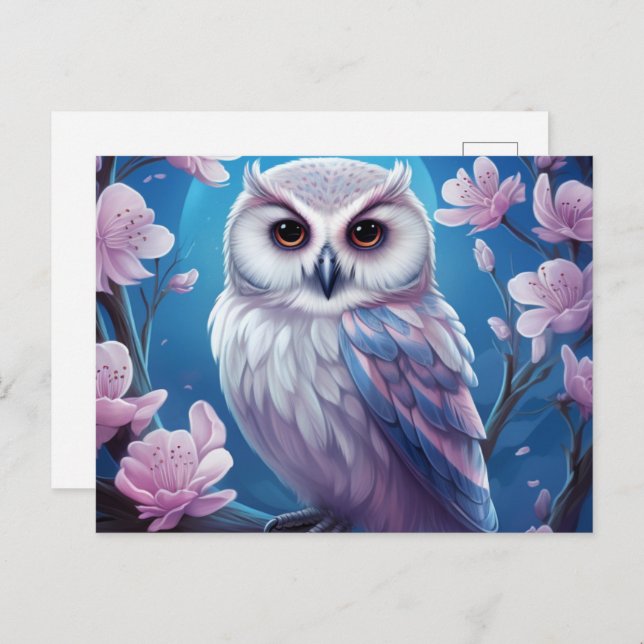 Cartão Postal Carte postale Silent Wings (Frente/Verso)