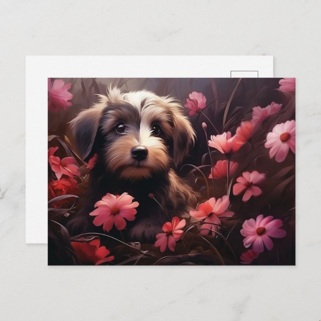 Cartão Postal Carte postale Tender Reveries (Frente/Verso)