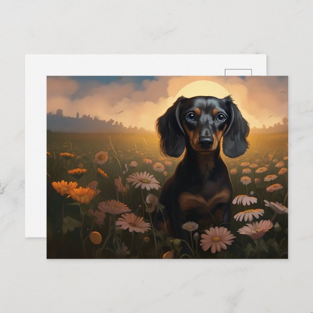 Cartão Postal Carte postale The Blooming Friendship (Frente/Verso)