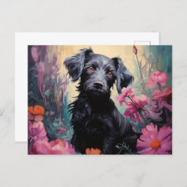 Cartão Postal Carte postale The Budding Dog