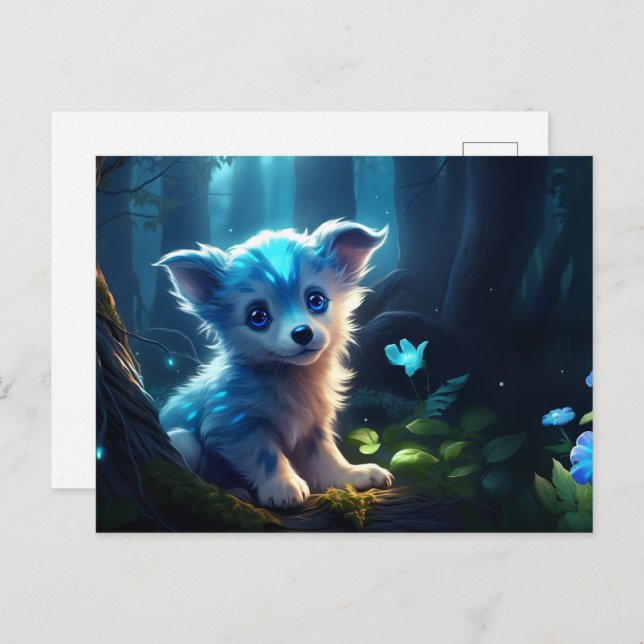 Cartão Postal Carte postale The Energetic Ball: (Frente/Verso)