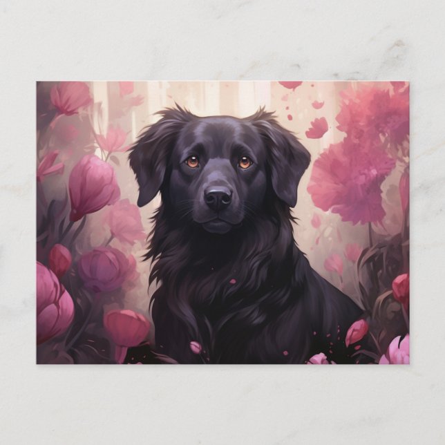 Cartão Postal Carte Postale The Flower Companion (Frente)