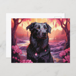 Cartão Postal Carte postale The Flowery Companion