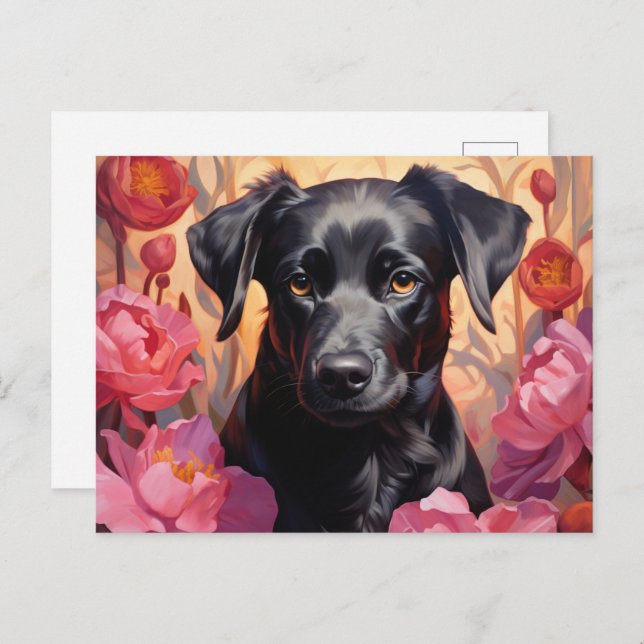 Cartão Postal Carte postale The Flowery Guardian (Frente/Verso)