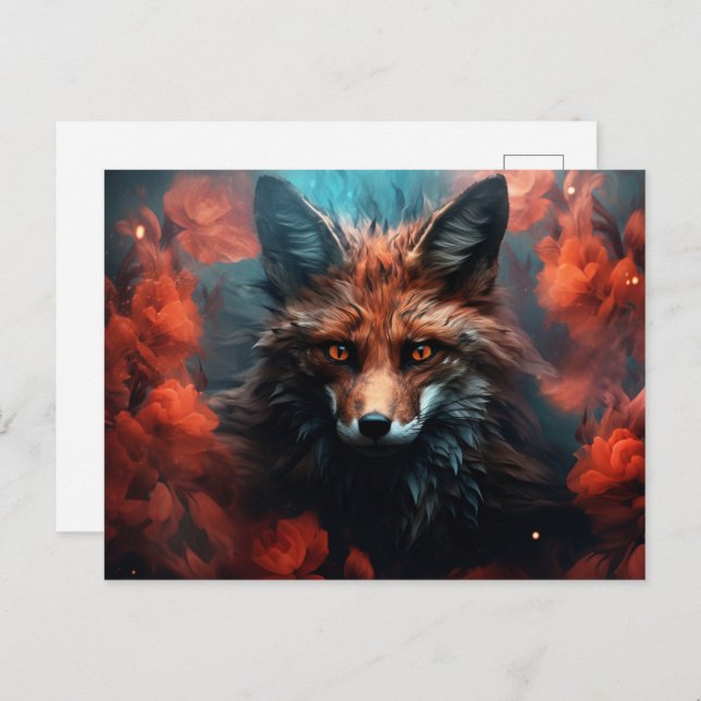 Cartão Postal Carte postale The Fox of Fairy Lands: Lost Legends (Frente/Verso)