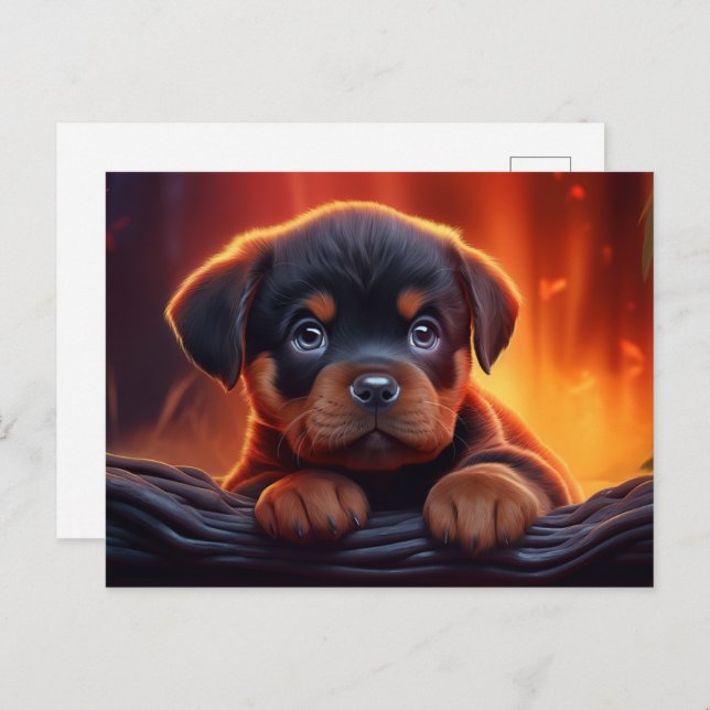 Cartão Postal Carte postale The Magic of Cuddles (Frente/Verso)