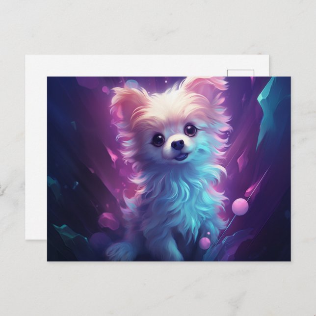 Cartão Postal Carte postale The Puppy's Smile (Frente/Verso)