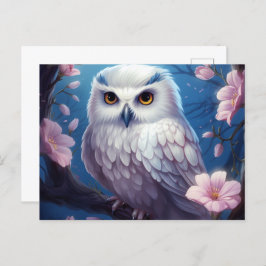 Cartão Postal Carte postale Whispers in the Shadow of the Owl