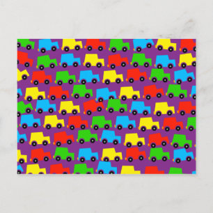 Cartão Postal Carteira de Carros