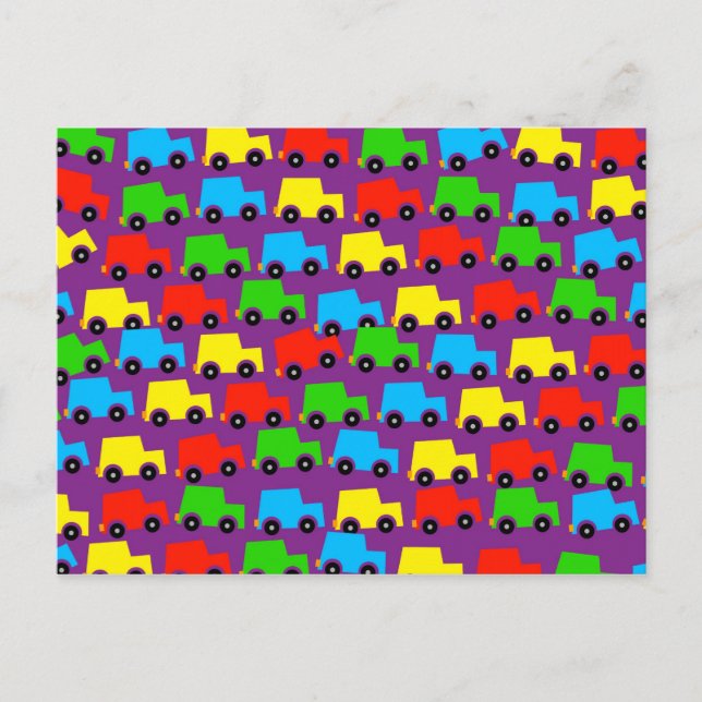 Cartão Postal Carteira de Carros (Frente)