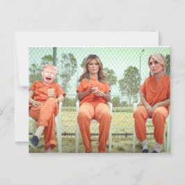 Cartão Postal Carteira Trump na prisão