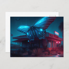 Cartão Postal Cartes Postales butterfly