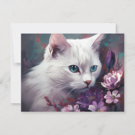 Cartão Postal Cartes Postales Cat Divers