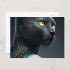 Cartão Postal Cartes Postales Cat Robotique