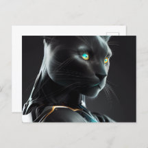 Cartes Postales Cat Robotique