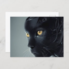 Cartão Postal Cartes Postales Cat Robotique