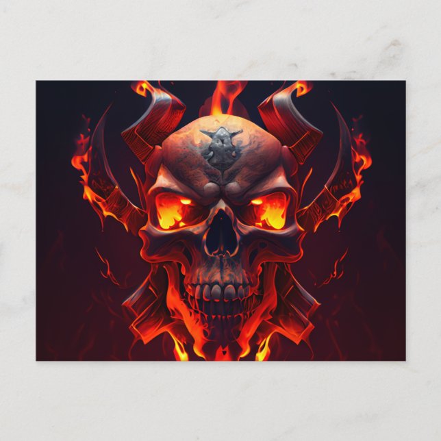 Cartão Postal Cartes Postales Diable (Frente)