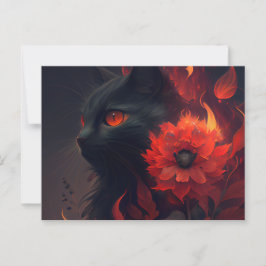 Cartão Postal Cartes Postales feu Fleur