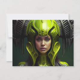 Cartão Postal Cartes Postales Fille Futurisme