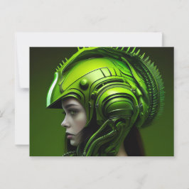 Cartão Postal Cartes Postales Fille Futurisme