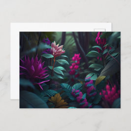 Cartão Postal Cartes Postales Fleur