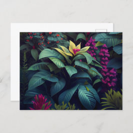 Cartão Postal Cartes Postales Fleur