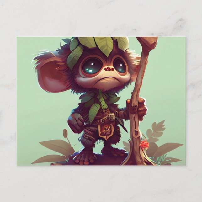 Cartão Postal Cartes Postales Funny (Frente)