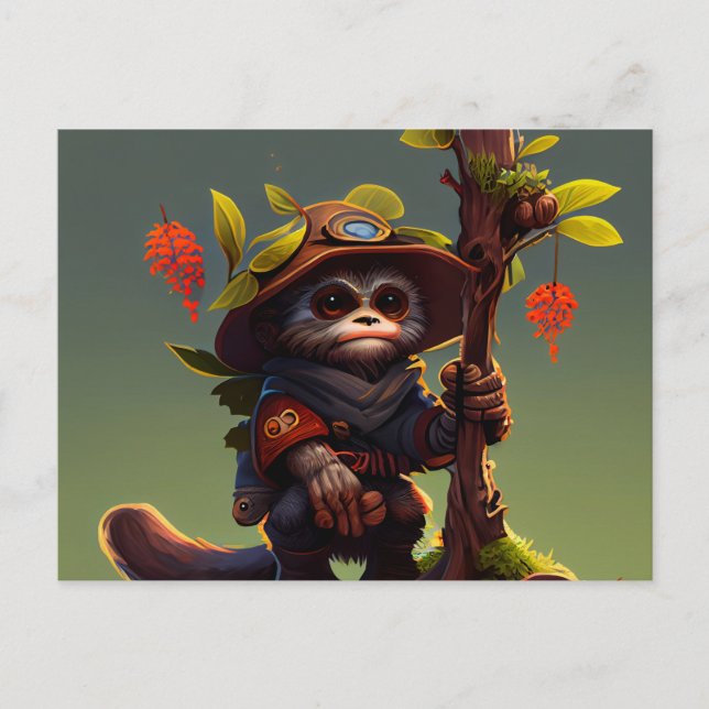 Cartão Postal Cartes Postales Funny (Frente)