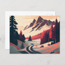 Cartes Postales hiver