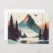 Cartes Postales hiver