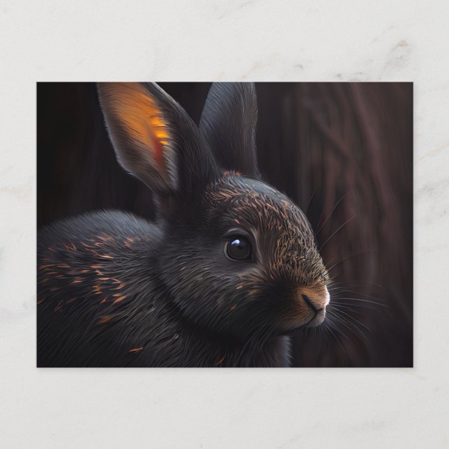 Cartão Postal Cartes Postales Lapin (Frente)