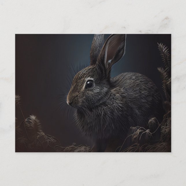 Cartão Postal Cartes Postales Lapin (Frente)