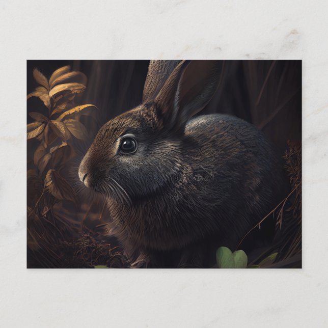 Cartão Postal Cartes Postales Lapin (Frente)