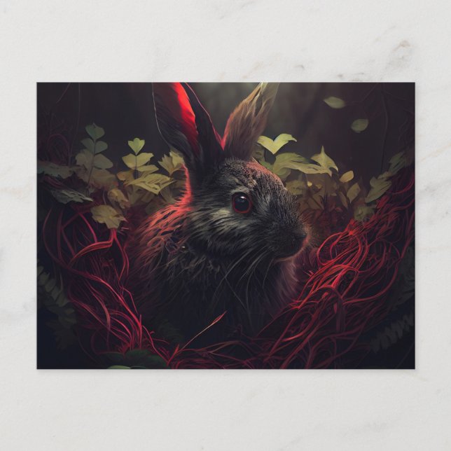 Cartão Postal Cartes Postales Lapin (Frente)