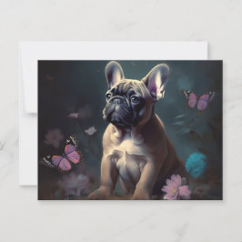 Cartão Postal Cartes Postales Puppy